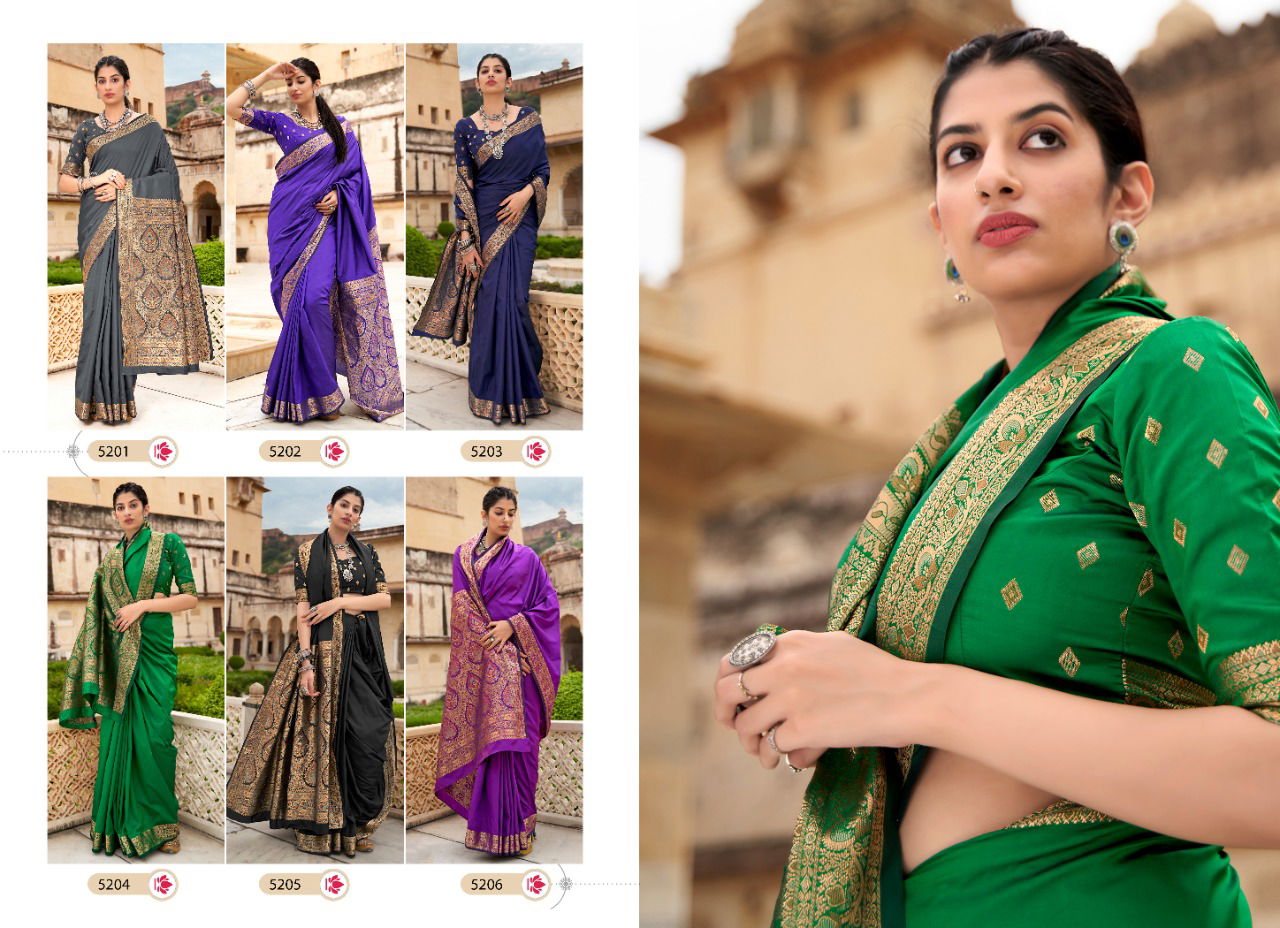 Majubaa Maheen Festive Wear Fancy Designer Silk Saree Collection